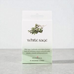 White Sage Wierookkegels